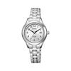 [CITIZEN] Watch REGUNO (Solar/Waterproof/Simple) KM4-112-91 Solar Tech Women's Business Analog Arabic Numerals Date Second Hand Silver Silver Pair