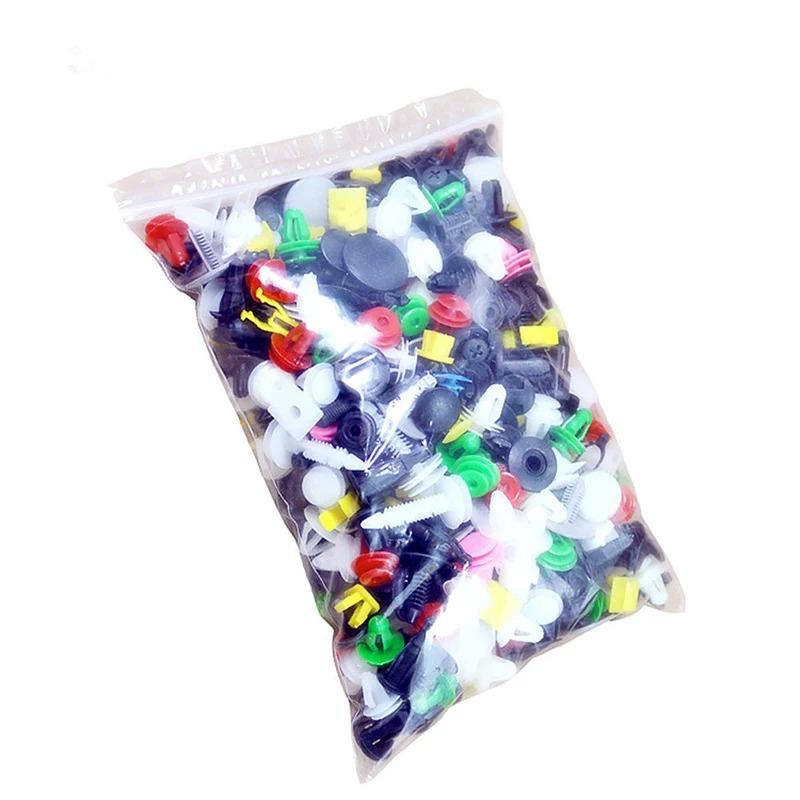 50-500 Pezzi Clip per Auto Viti di Fissaggio Paraurti Decorazione Interni Auto Nylon Miscelazione Casuale Accessori Universali