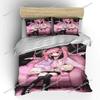 Japanese Anime Moe Soft Bedding Set Single-Twin-Full-Queen-King Size Adult Kid Bedroom Breathable Duvet Cover Bed Sheet Set