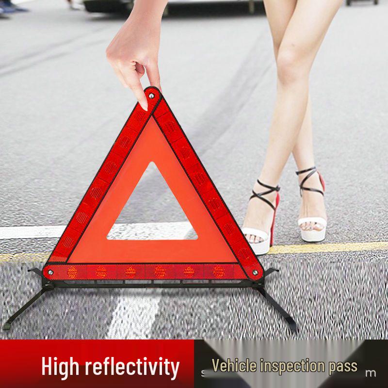 Reflective Folding Vehicle Warning Triangle Sign