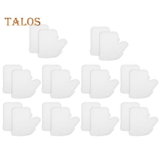 

20 шт. Перчатки для пыли, многоразовые, моющиеся, перчатки для уборки дома, многоцелевые антистатические перчатки для удаления пыли с растений, мощная чистящая салфетка 20PCS