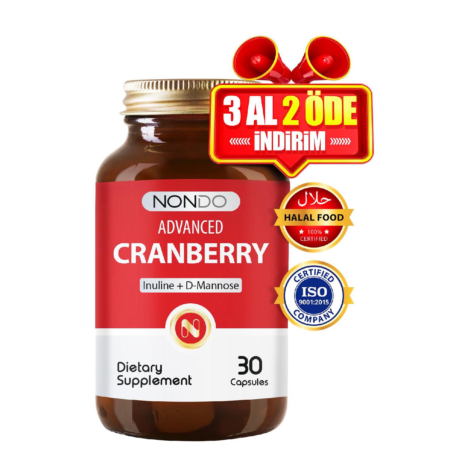 

Cranberry 30 Capsules (crane Eat Inulin D-mannose Eat Eat Extract)
