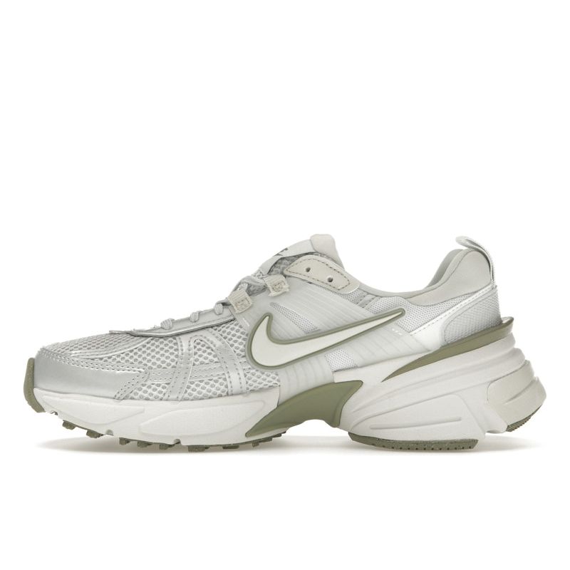 Nike V2K Run Photon Dust Summit White Light Army Light Silver Women's Casual Shoes FD0736-006