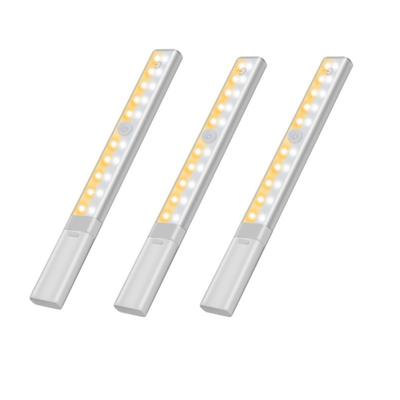 LED Unter Schrank Licht Schränke PIR Motion Sensor Lampe USB Aufladbare für Kleiderschrank Zimmer