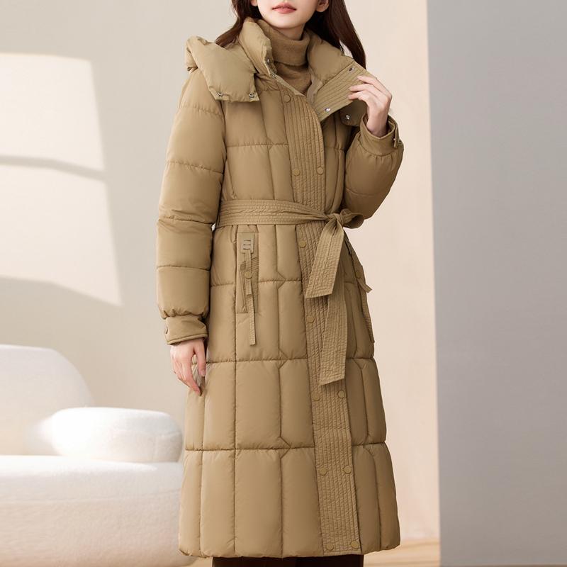 Fashion Women's Winter Long Parkas Hooded Loose Warm Coats Thick Women Jackets