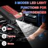 EAFC 2000A/600A  Jump Starter Portable Power Bank 12V Car Battery Booster with Dual USB Ports & LED Flashlight Fast Charging