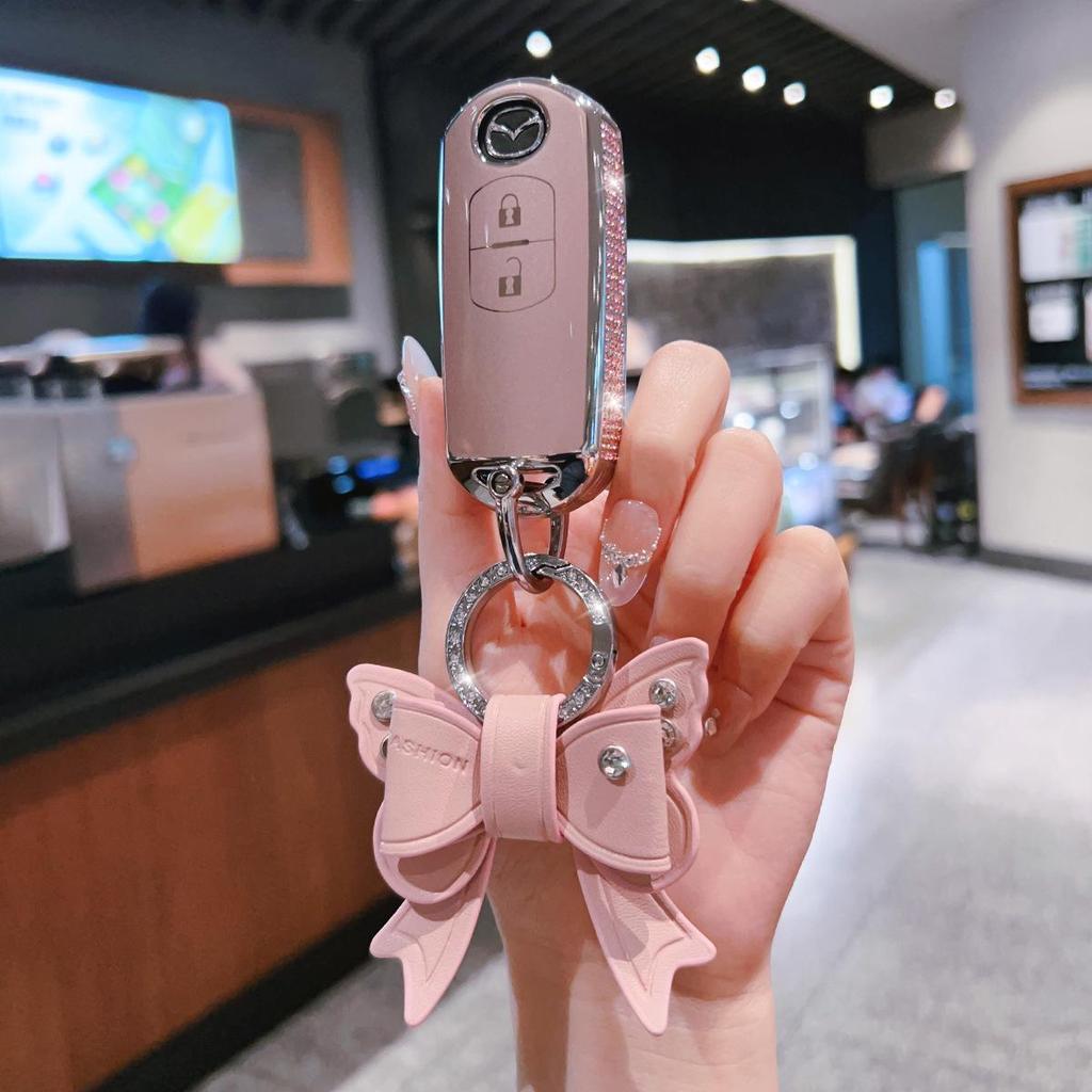 Compatibel Mazda Sleuteletui: CX-4, CX-5, Angkesaila 3, Atenza 6, Ruiyi 7, CX-9 Shell Sleeve