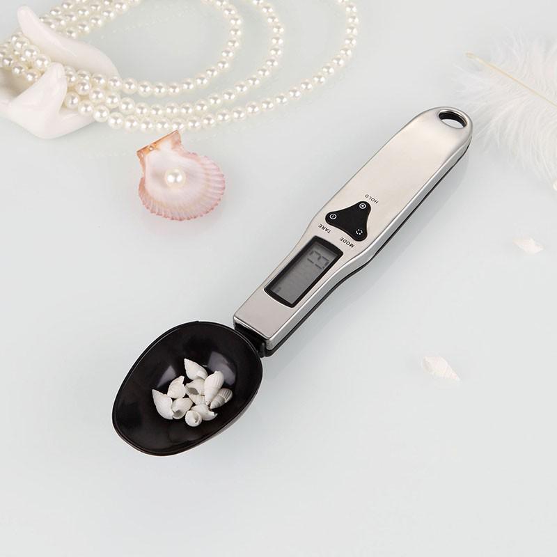 Digital Measuring Spoon Scale - 0.1g Precision Kitchen Food & Gram Weight Scale