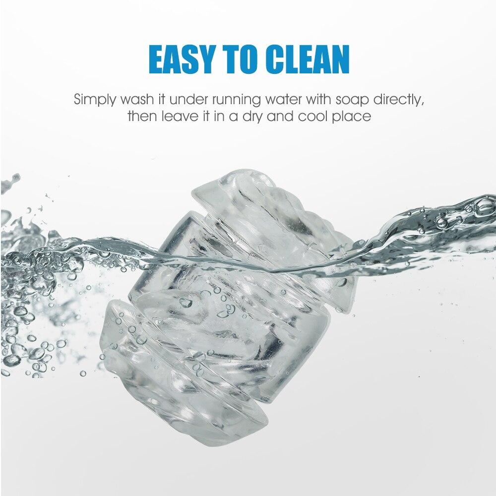 Adult Masturbator Male Manual Sex Toy Real Vagina Vacuum Pocket Penis Endurance Exercise Two-hole Sex Masturbation Male Sex Toy