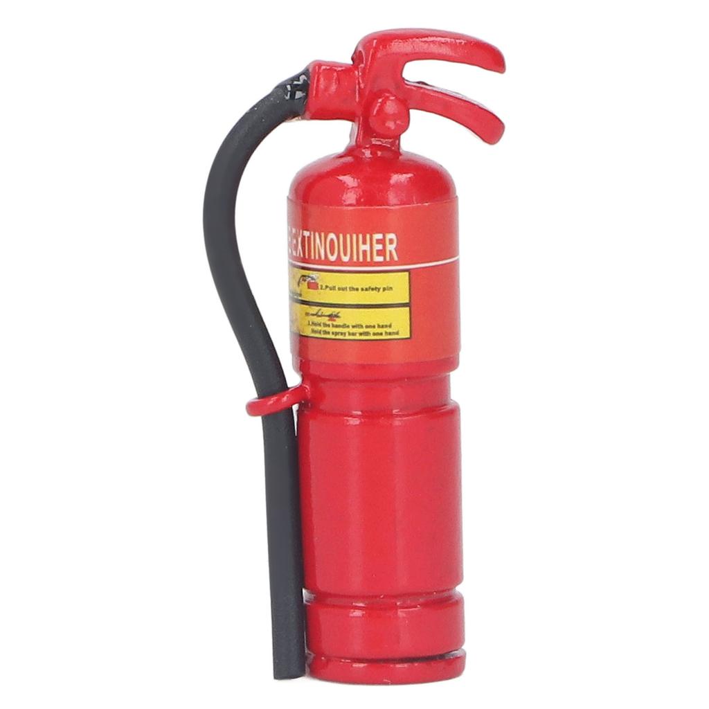 Extinguisher Mininature 1:12 Scale Alloy Model Decorative Accessories