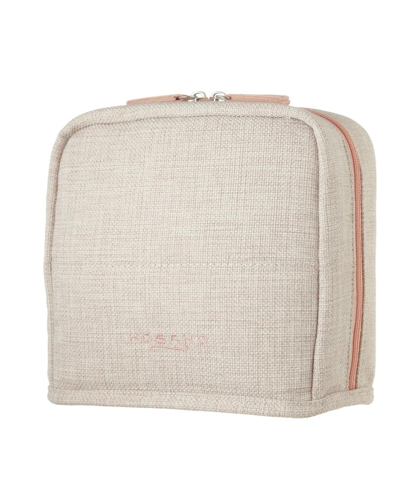 KOBAKO Square Makeup Makeup Cosmetic Upright Large Kai PQ3114 Pouch, Box, Pouch, Storage, Capacity, Travel, Gift, Corporation,