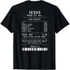 Design Gesù ha pagato tutto Divertente Religioso Pagato Gesù T-Shirt Unisex SUL RETRO