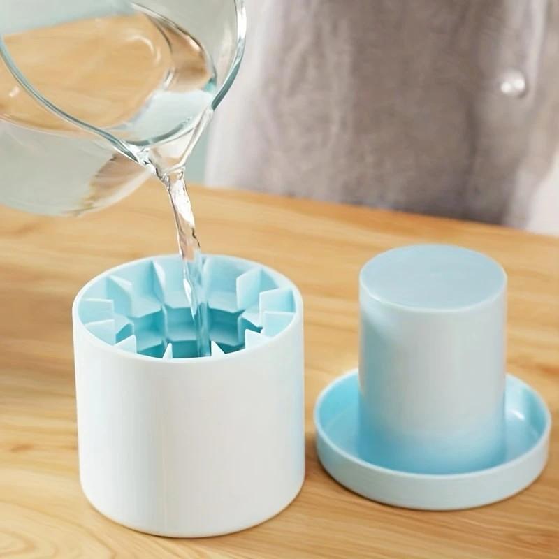Silicone Ice Cube Mold Round Ice Bucket Cup Mould Refrigerator Freeze Ice Maker Creative Design Ice Cube Mold for Party Barware