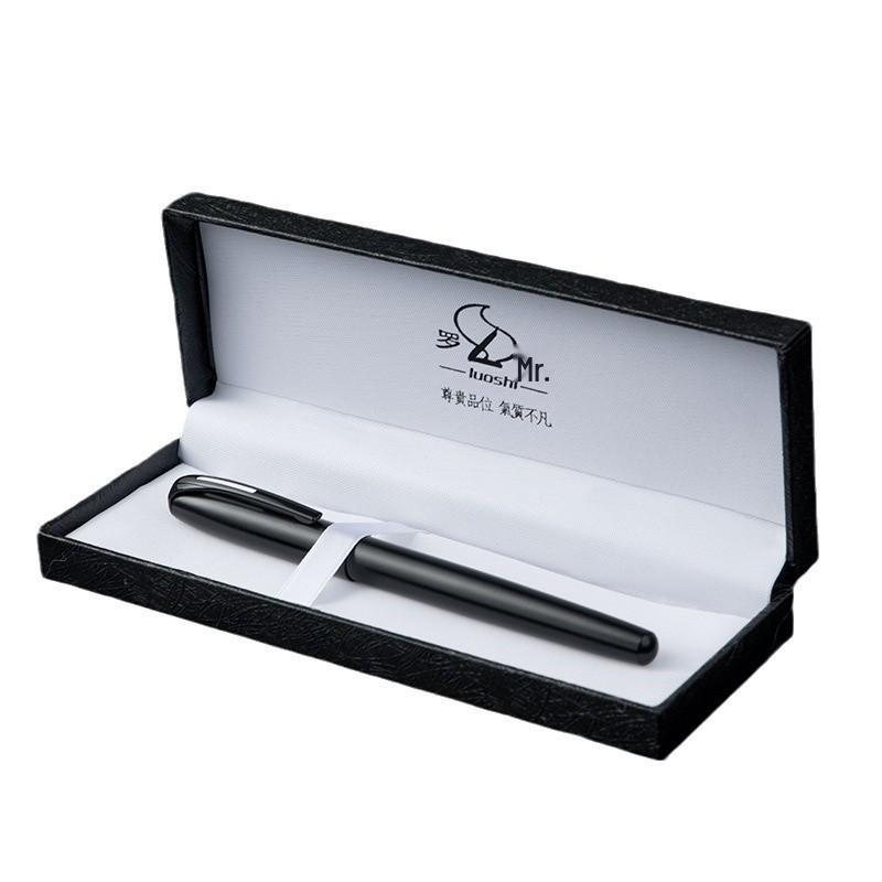 

Мужская перьевая ручка премиум-класса для каллиграфии со сменным чернильным картриджем - Изысканный дизайн с искусной гравировкой 0.38mm Nib