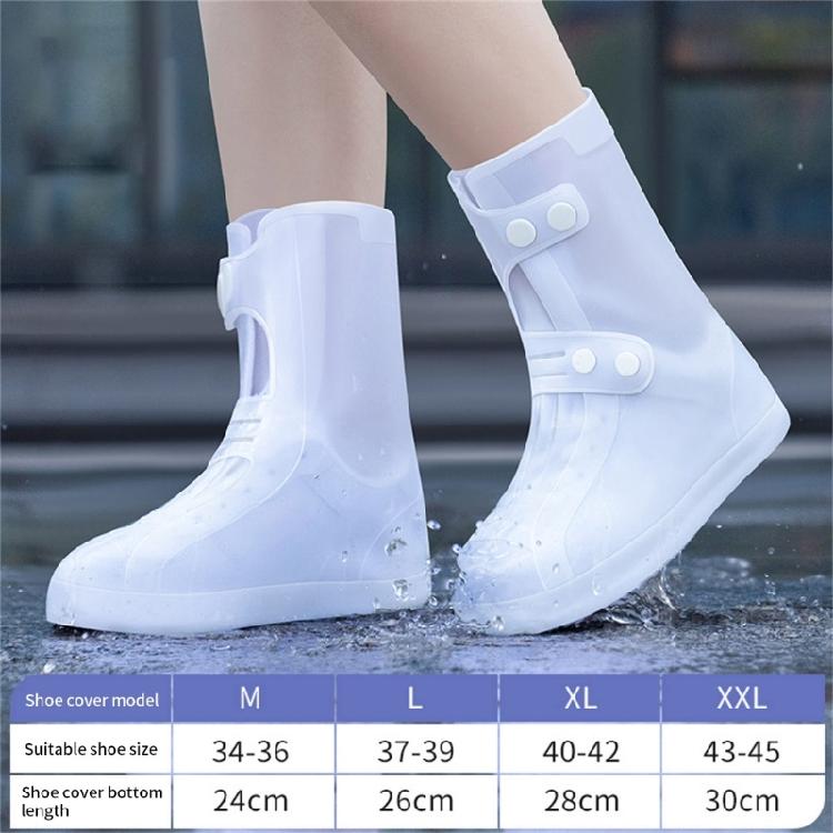 Couvre-chaussures Épaissis Couvre-bottes pour Adultes Enfants Avec Semelles Antidérapantes Fermeture à Boucle Réglable Bottines Réutilisables Sur-chaussures