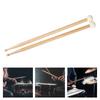 2Pcs Felt Head Drum Sticks Timpani Drumsticks Percussion Instrument Double Head Drum Hammer Drum Practice Playing Tool