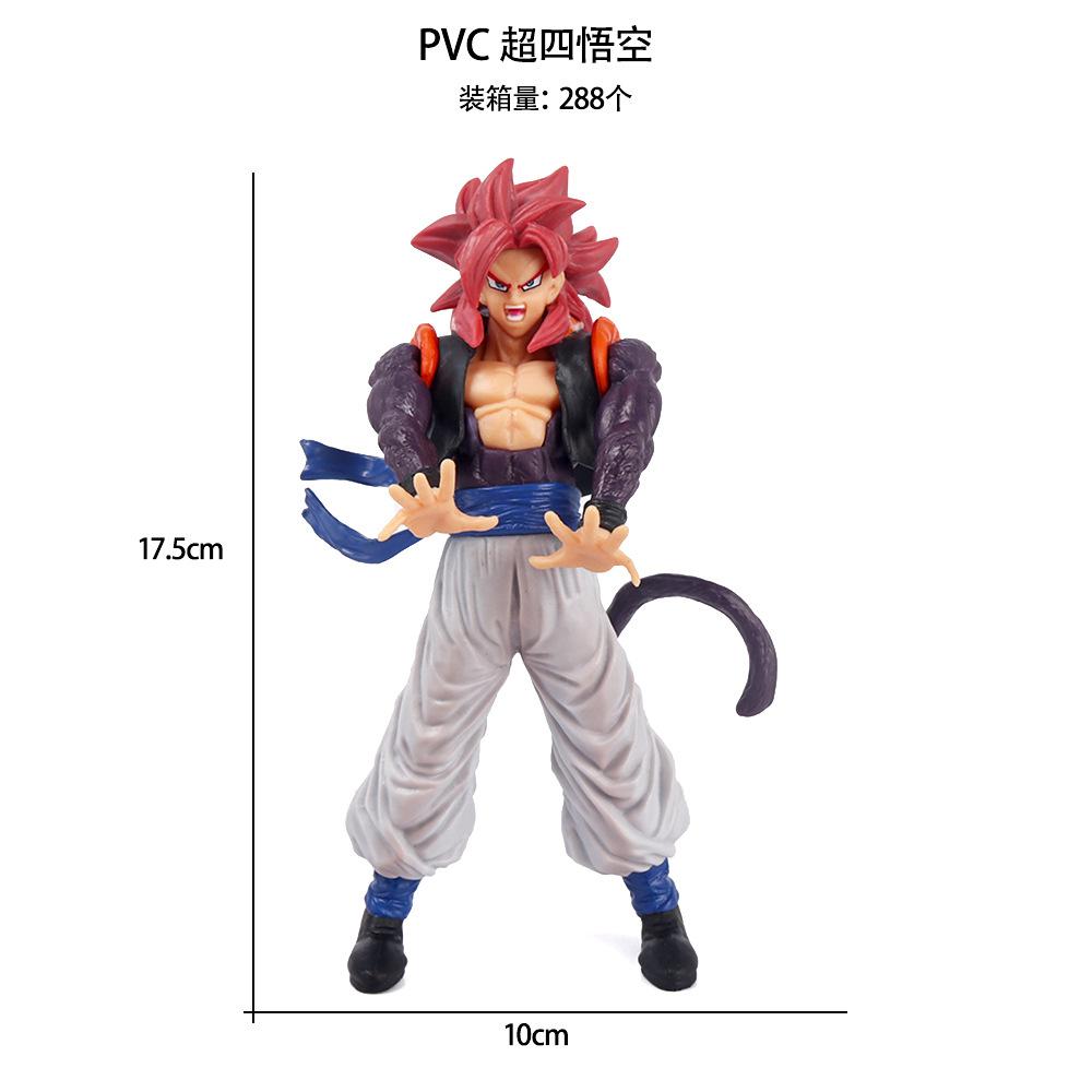 Anime Dragon Ball Vegeta Broly Son Goku Anime Action Figure Model Gifts Collectible Figurines for Kids 18cm