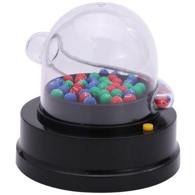 Lebonarie Bingo Maschine, Lotteriemaschine, Bingo Spiel, Elektrische Lotterie, Jahrmarkt, Transparenter Bingo Spiel Satz (3 Farben)