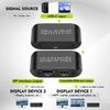 Compatible HDMI Splitter 1 In 2 Out USB C To HDMI+DP Splitter 4K 60Hz MST SST High Quality Video