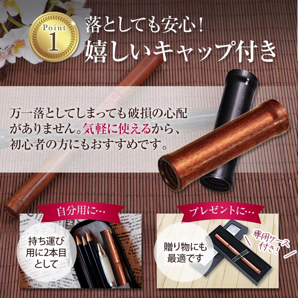 Tegning Glass Wood Luxury Fountain Pen Pen, Pen, (Gold Cap)