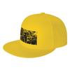Fashion  I built this     Flat Brim Sun Hat  Vintage Washed Denim Hat Sun Hats