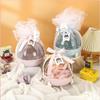 Baby Full Moon Cradle Hand Gift Box Round Flip Cover 100 Days Banquet Birthday Wedding Candy Storage Gift Box Cosmetics Storage
