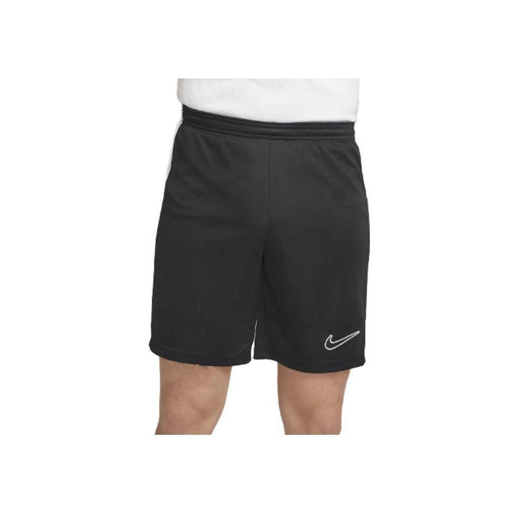 Nike מכנסי ג'ינס לגברים עם שרוך ולוגו בצבע אחיד, שחור ולבן DV9743-010