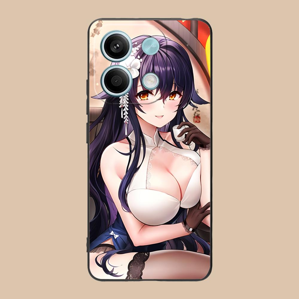 Azur Lane Azuma Mobile Phone Case for POCO F6 F5 F4 F3 F2 Pro GT C40 Colour Printing Protective Smartphone Pretty Cellphones