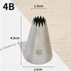 Food Grade Stainless Steel Piping Tip Large Pastry Nozzles Icing Piping Tips Cream Rose Cake Decorating Cupcak KitchenBakingTool