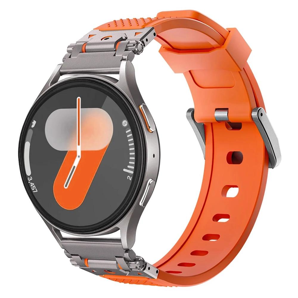 20mm 22mm Silicone Strap for Huawei Watch GT5 Pro 46mm Sport Band for Samsung Galaxy 7 6 5 40/44mm Bracelet for Amazfit Active 2