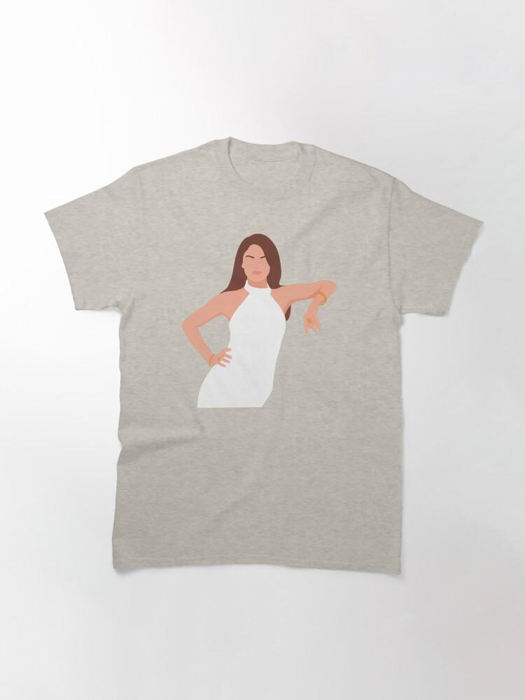 Selena Gomez Lineless Illustration Classic T-Shirt