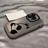 Applicable To Apple 16 New 14plus Matte 13 Silicone 12mini Cartoon Panda 15promax Mobile Phone Case