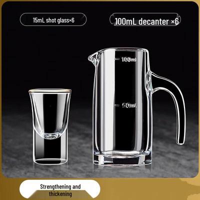 ZISIZ Reinforced Baijiu Decanter & Cup Set