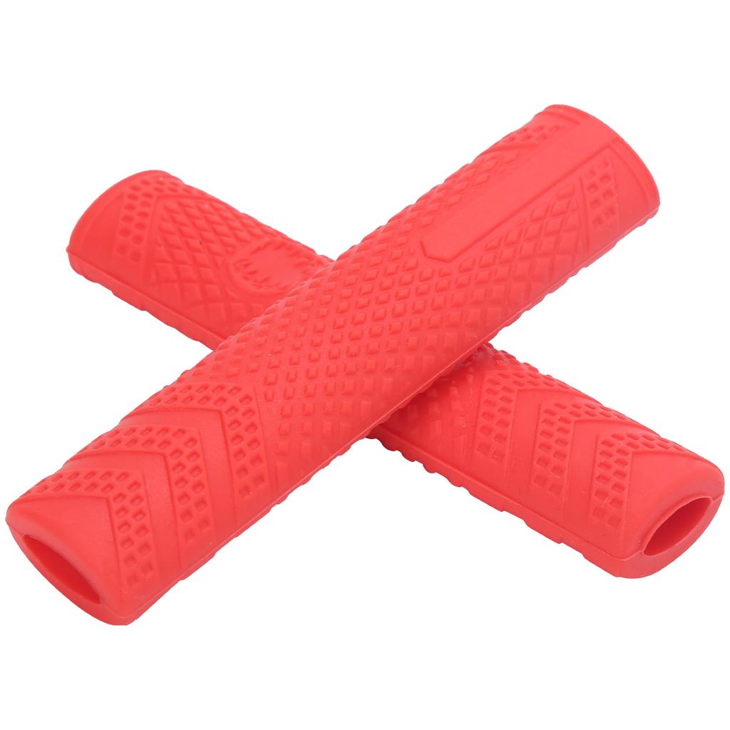 Silicone Anti Slip Brake Handle Sleeve Bicycle Universal Handbrake Lever Protection Cover(Red )