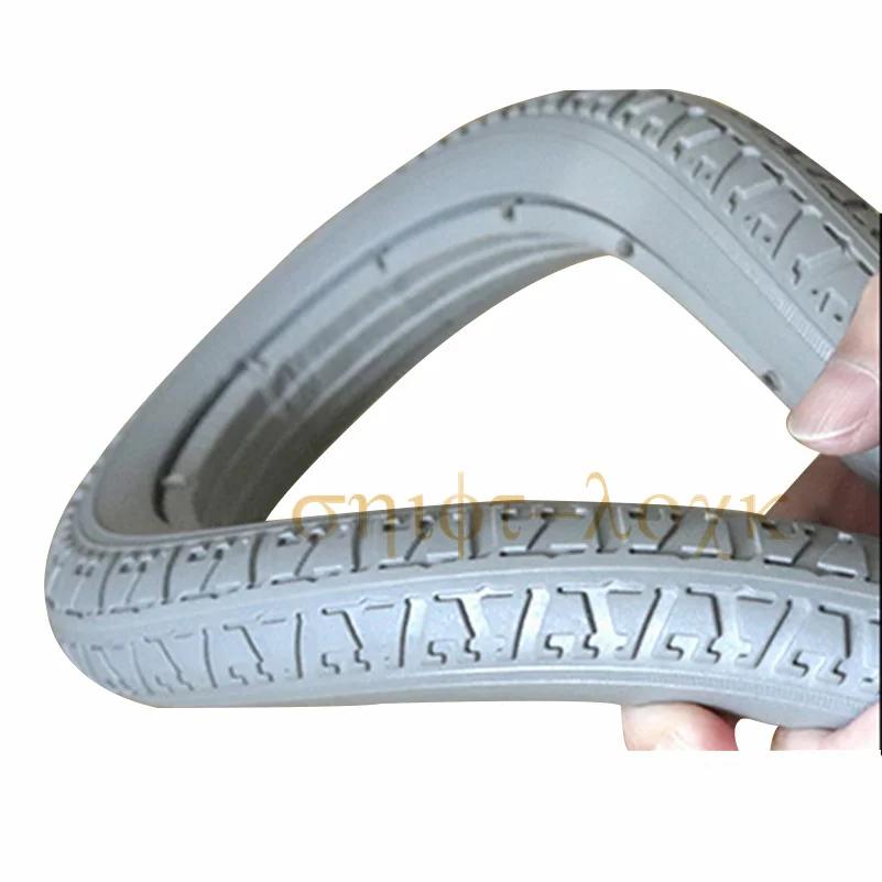 20 22 24 26 Pollici 22X1 3/8 20X1 3/8 24X1 3/8 26X1 3/8 Pneumatico Gonfiabile-Senza Camera d'Aria Pneumatico Solido Ruota Posteriore Sedia a Rotelle Manuale