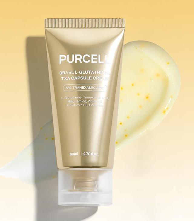 PURCELL Glutathione TXA Kapselcreme 80ml Aufhellende & Feuchtigkeitsbarrierecreme