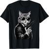Cat Bond Agent Grafikdesign für Katzenliebhaber Katzenbesitzer Geschenke T-Shirt