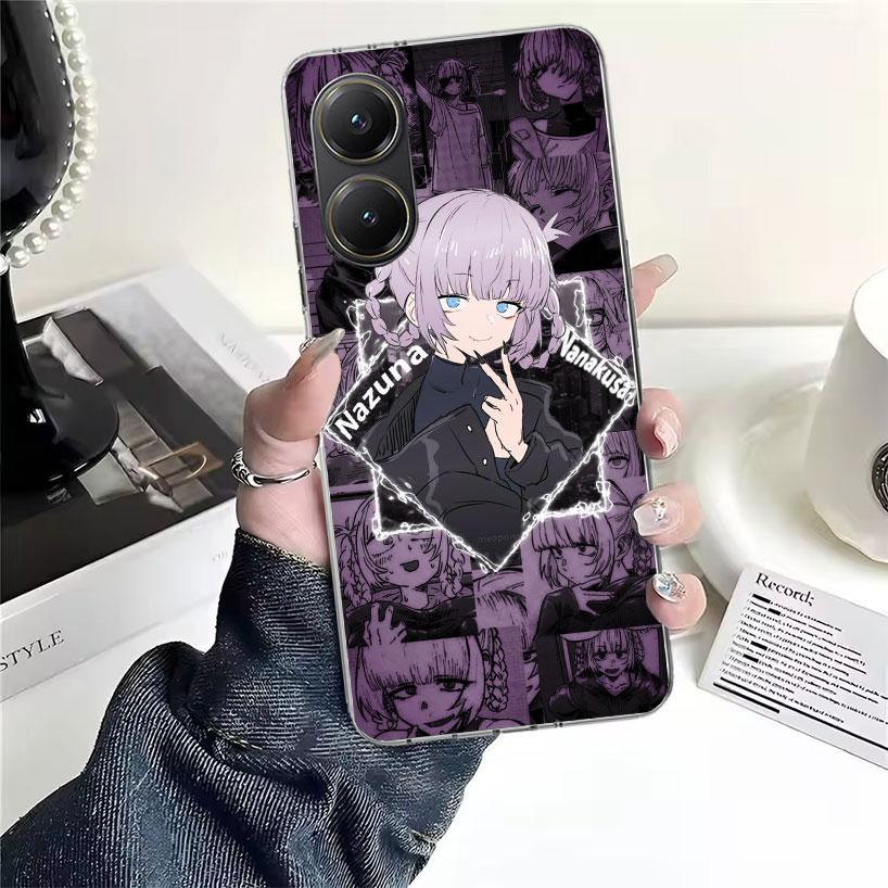 Nazuna Nanakusa Anime Soft Phone Case For Xiaomi Redmi 15C 15 13C 13 Poco X5 X6 X7 F7 Ultra M7 12C 12 10 10C 9C 9A 9T 9 Fundas P