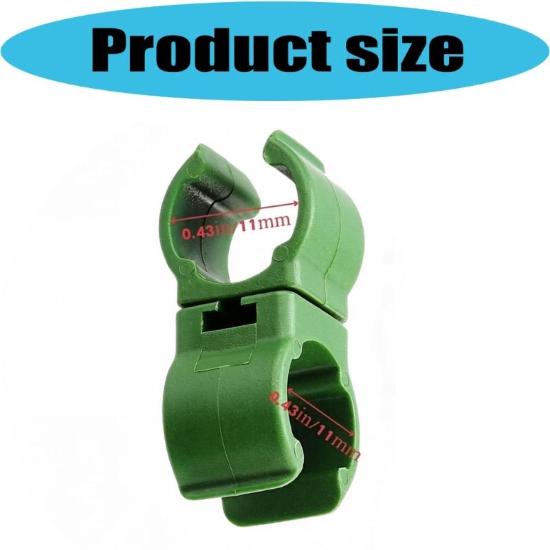 Plant Fixed Clip Reusables Garden Greenhouses Brackets Garden Plant Vine Climbing Clamps Flower Tomato Support Fasteners