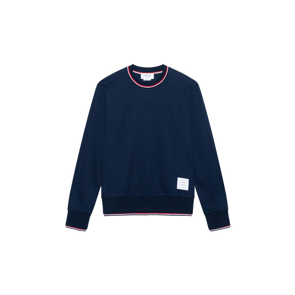 THOM BROWNE Long-Sleeved Crewneck Sweater MJT401A-J0055-415