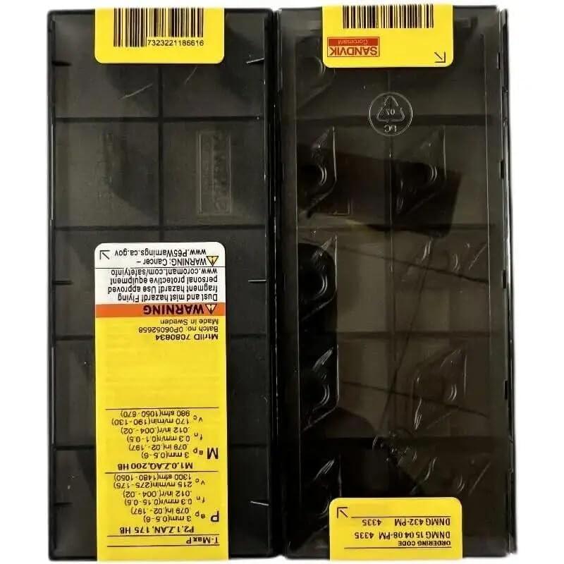 Original Sandvik / DNMG150408-PM 4335  / CNC lathe carbide blade 10 PCS