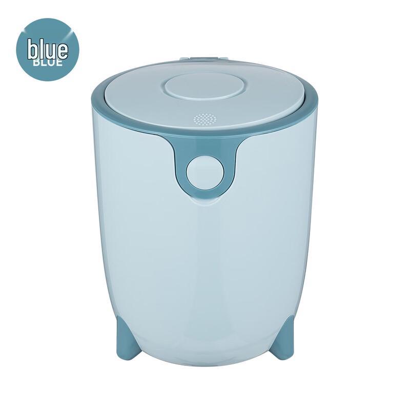 PP Press-Type Pop-Up Lid Desktop Trash Can