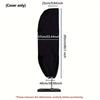 Outdoor Umbrella Cover, Oxford Cloth Waterproof UV Courtyard Umbrella Cover, Garden Terrace Cantilever Umbrella Rain Cover