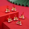 2026 Dragon Boat Festival Mugwort Fan Pendant & Indoor Sachet Bells for Door Handle and Decoration