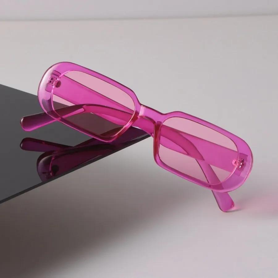 Retro Square Sunglasses Women Men Luxury Brand Designer Mirror Sun Glasses Female Male Candy Colors