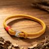 Unique Men Cord Bracelet Premium Selected 3mm Rope 7 Color Options Exquisite Stainless Steel Buckle Boyfriend Wrist Accessory