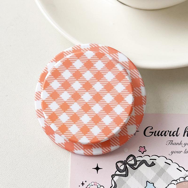 Cute Cartoon Tomato Magnetic Holder Magnetic suction sac mobile phone holder lazy desktop drama mobile phone case accessories