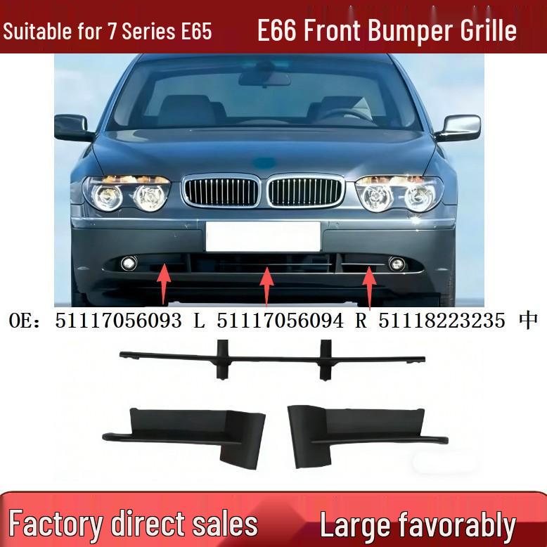 BMW 7er E65/E66 Frontstoßstange Lüftungsgitter 51117056094/51117056093