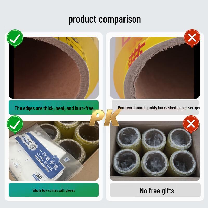 ubag Commercial Food Grade PVC Cling Film