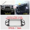 Central Control AC Air Conditioning Vent Outlet Panel Cover Trim For Volkswagen VW Tiguan 2008 - 2015 Matte Interior Accessories